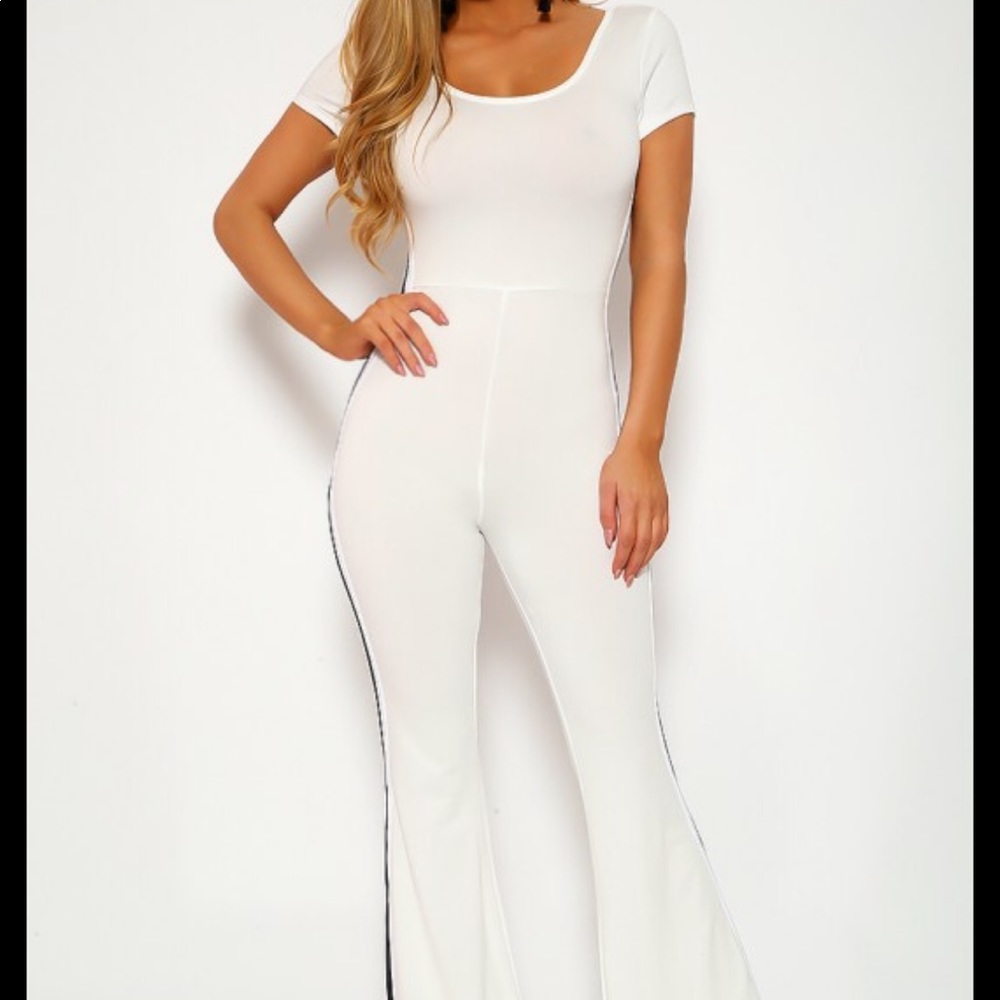 White, sexy bodysuit